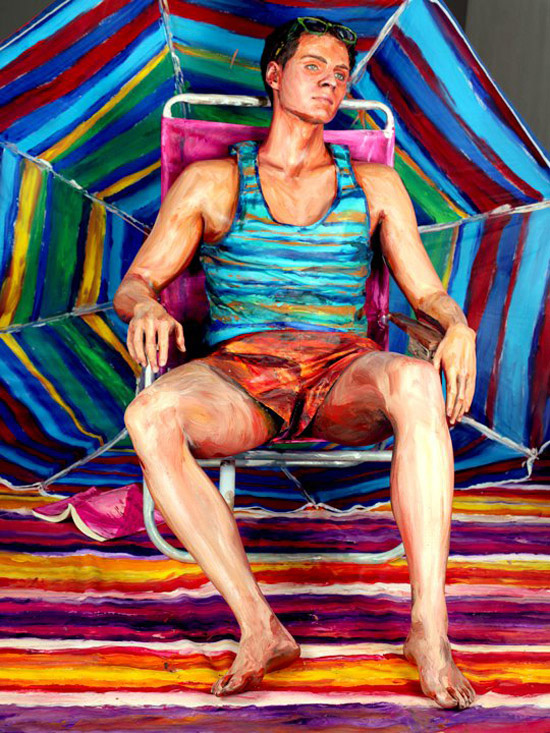 Pop Out Painting Alexa Meade
